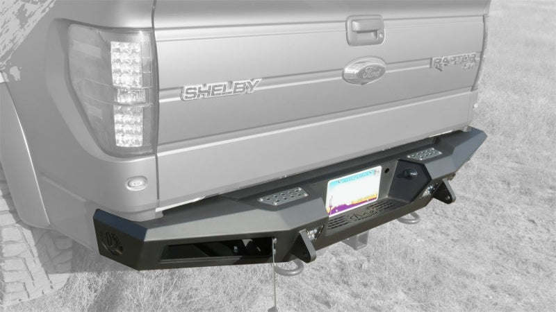 Addictive Desert Designs 10-14 Ford F-150 Raptor HoneyBadger Rear Bumper w/ Tow Hooks - GTR Auto