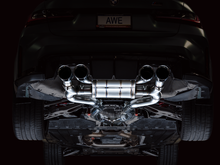 Load image into Gallery viewer, AWE Tuning SwitchPath Cat-Back Exhaust for BMW G8X M3/M4 - Chrome Silver Tips