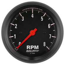 Load image into Gallery viewer, Autometer Z Series 85mm Electronic 8000 rpm Tachometer Gauge 2699