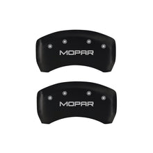 Load image into Gallery viewer, MGP 4 Caliper Covers Engraved Front &amp; Rear MOPAR Red finish silver ch - GTR Auto