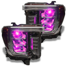 Load image into Gallery viewer, Oracle 19-21 Silverado/Sierra 1500 RGB Demon Eye Headlight Kit - w/o Controller