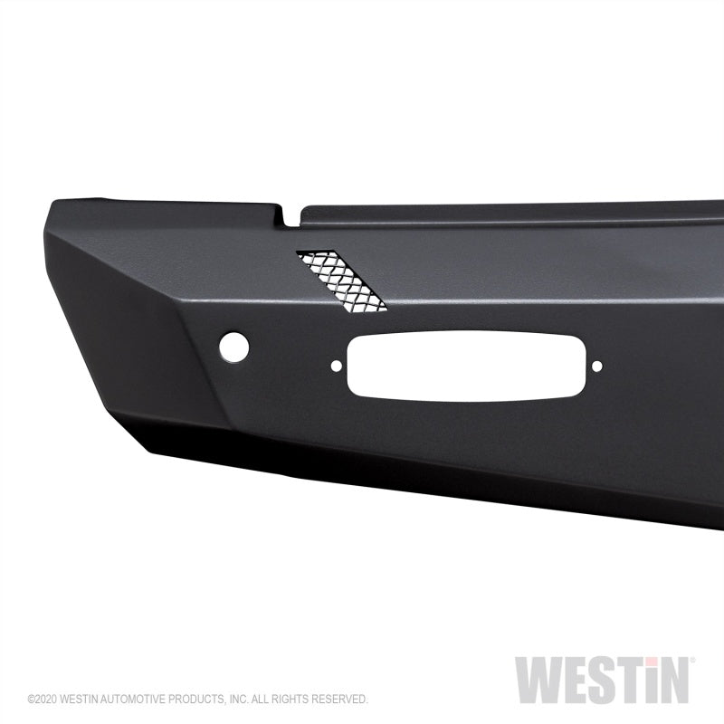 Westin 14-18 Chevy Silverado 1500 Pro-Series Rear Bumper - Textured Black - GTR Auto