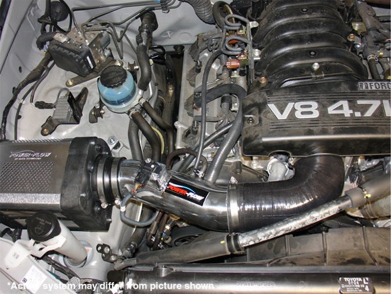 Injen 05-06 Tundra / Sequoia 4.7L V8 w/ Power Box Wrinkle Black Power-Flow Air Intake System - GTR Auto