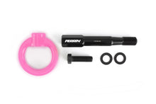 Load image into Gallery viewer, PERRIN 15-17 Subaru WRX &amp; STI / 13-17 Crosstrek / 12-16 Impreza Tow Hook Kit (Front) - Hyper Pink