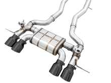 Load image into Gallery viewer, AWE SwitchPath Catback Exhaust for BMW G8X M3/M4 - Diamond Black Tips - GTR Auto