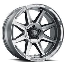 Load image into Gallery viewer, ICON Bandit 20x10 6x135 -24mm 4.5in BS 87.10mm Bore Gun Metal Wheel - GTR Auto