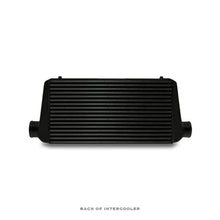 Load image into Gallery viewer, Mishimoto Universal Silver R Line Intercooler Overall Size: 31x12x4 Core Size: 24x12x4 Inlet /Outlet