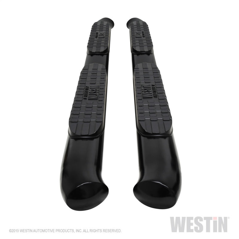 Westin 05-21 Toyota Tacoma Access Cab PRO TRAXX 4 Oval Nerf Step Bars - Blk - GTR Auto