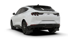 Load image into Gallery viewer, Rally Armor 21-26 Ford Mustang Mach-E/GT/Rally Black Mud Flap w/White Logo