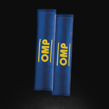Load image into Gallery viewer, OMP Belt Pads (Pair) - Blue Safety Harness Pads 2 in.