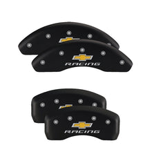 Load image into Gallery viewer, MGP 4 Caliper Covers Engraved Front &amp; Rear MGP Red finish silver ch - GTR Auto
