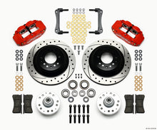 Load image into Gallery viewer, Wilwood Narrow Superlite 6R Front Hub &amp; 1PC Rtr Kit 12.88in Drilled -Red 70-78 Camaro - GTR Auto