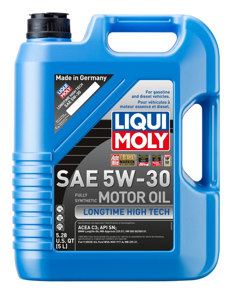 LIQUI MOLY 5L Longtime High Tech Motor Oil SAE 5W30 - GTR Auto