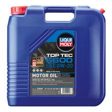 Load image into Gallery viewer, LIQUI MOLY 20L Top Tec 6600 Motor Oil SAE 0W20 - GTR Auto