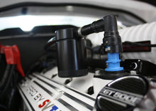 Load image into Gallery viewer, J&amp;L 07-14 Ford Mustang GT500 Passenger Side Oil Separator 3.0 - Black Anodized - GTR Auto