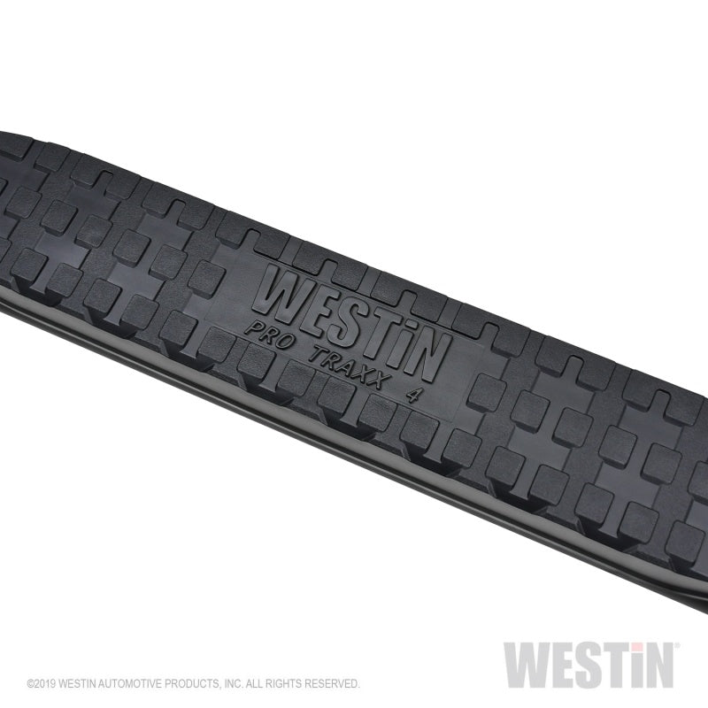 Westin 19-20 Chevrolet Silverado / GMC Sierra 1500 Reg Cab PRO TRAXX 4 Oval Nerf Step Bars - Black - GTR Auto