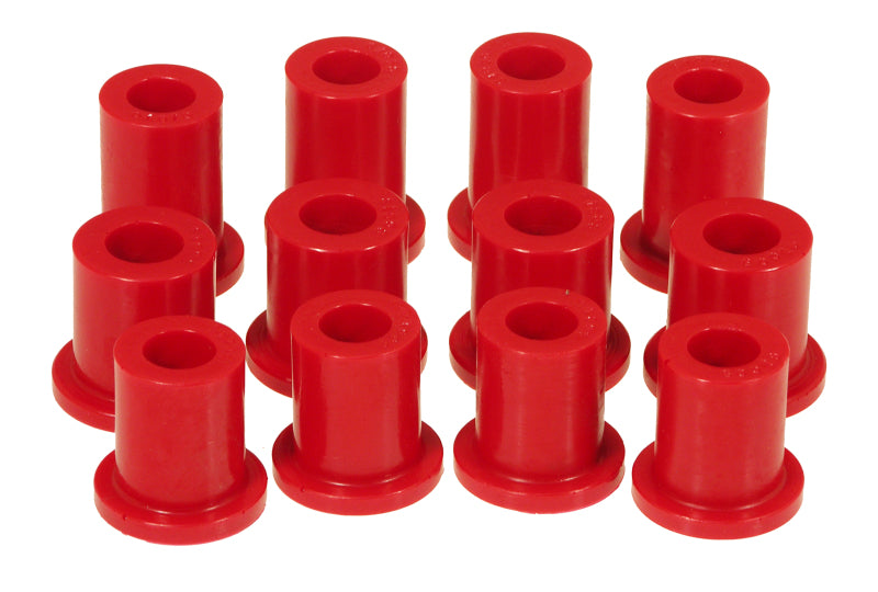 Prothane 79-93 Datsun D50 2wd Spring & Shackle Bushings - Red - GTR Auto