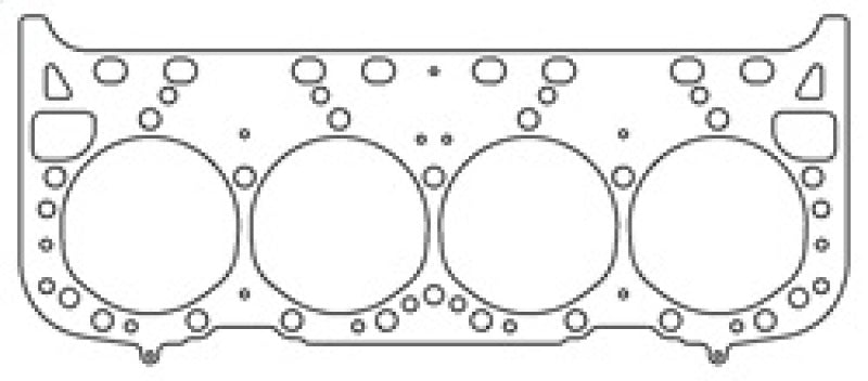 Cometic 92-96 GM LT1 Small Block 4.040 inch Bore .045 inch MLS Head Gasket (w/Valve Pockets)