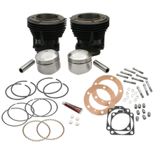 Load image into Gallery viewer, S&amp;S Cycle 66-84 BT 93in High Compression 3-5/8in Big Bore Cylinder &amp; Piston Kit - Gloss Black