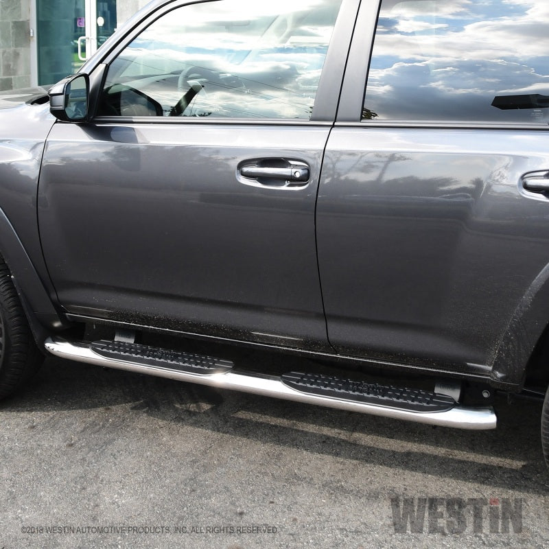 Westin 2014-2017 Toyota 4Runner SR5 PRO TRAXX 4 Oval Nerf Step Bars - SS - GTR Auto