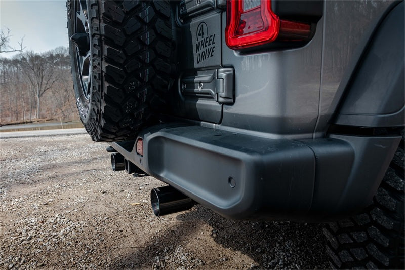 Corsa 2018-2025 Jeep Wrangler JLU 3.6L 2.75in Sport Cat-Back Exhaust w/ 4in Tips