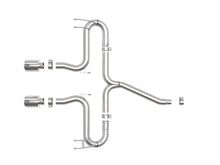 Load image into Gallery viewer, aFe Takeda 2-1/2in 304 SS Axle-Back Exhaust w/Polished Tips 17-20 Honda Civic Sport L4-1.5L (t) - GTR Auto