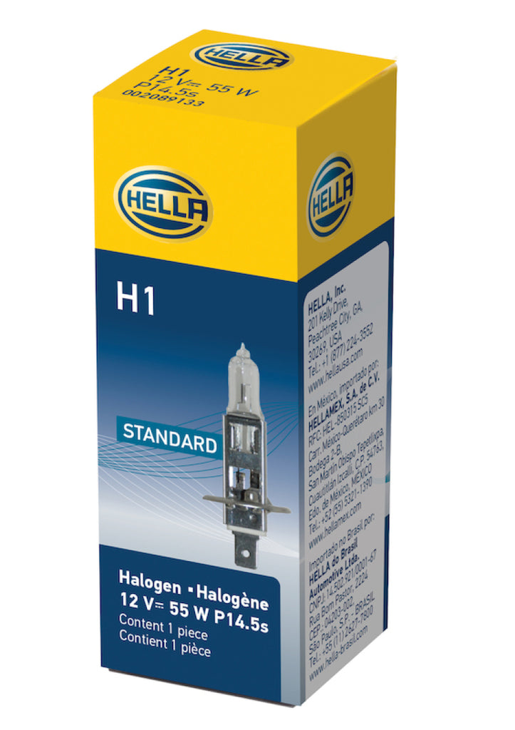 Hella Bulb H1 12V 55W P14.5s T2.5 - GTR Auto