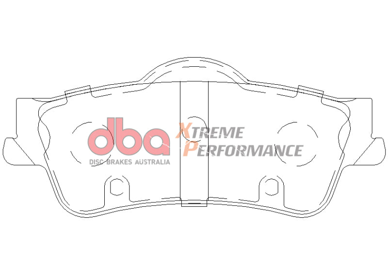 DBA 08-09 Pontiac G8 3.6 Base/6.0 XP650 Rear Brake Pads - GTR Auto