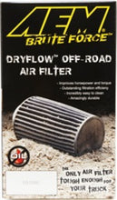 Load image into Gallery viewer, AEM Dryflow 3.5in. X 7in. Round Tapered Air Filter
