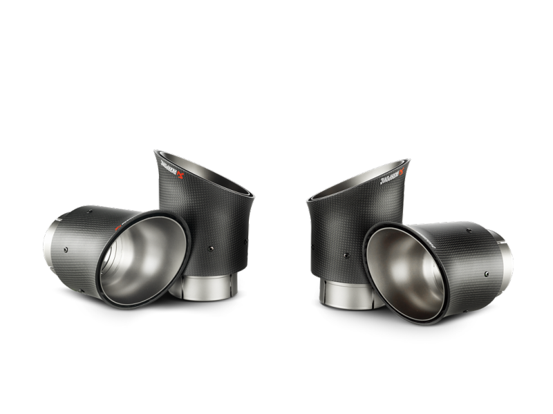 Akrapovic 14-17 Chevrolet Corvette Z06 (C7) Slip-On Line (Titanium) w/ Carbon Tips - GTR Auto
