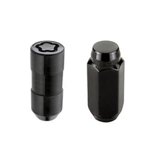 Load image into Gallery viewer, McGard 6 Lug Hex Install Kit w/Locks (Cone Seat Nut) M14X1.5 / 13/16 Hex / 1.945in. Length - Black - GTR Auto