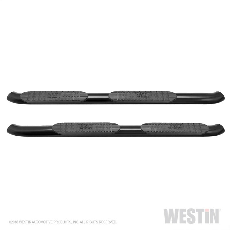 Westin 18-20 Jeep Wrangler JL Unlimited 4DR PRO TRAXX 4 Oval Nerf Step Bars - Textured Black - GTR Auto