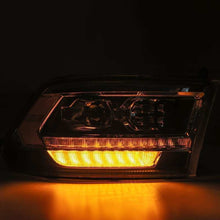 Load image into Gallery viewer, AlphaRex 09-18 Dodge Ram 2500 LUXX LED Proj Headlights Plank Style Black w/Activ Light/DRL - GTR Auto
