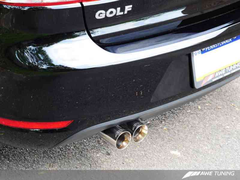 AWE Tuning 2.5L Golf/Rabbit Cat-Back Performance Exhaust