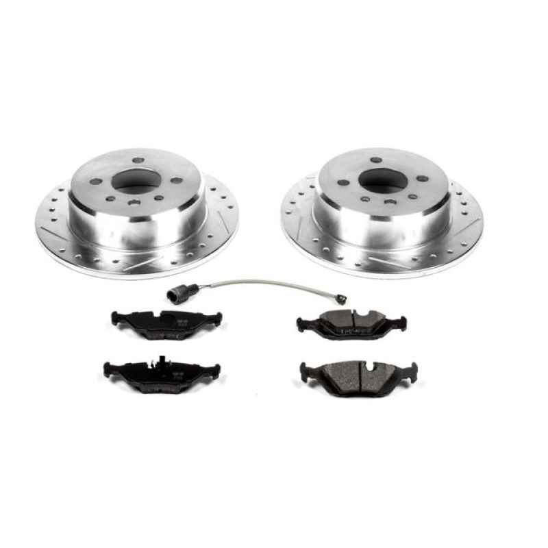 Power Stop 91-92 BMW 318i Rear Z23 Evolution Sport Brake Kit - GTR Auto