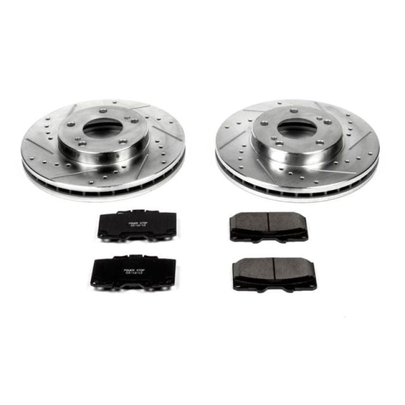 Power Stop 89-96 Nissan 300ZX Front Z23 Evolution Sport Brake Kit - GTR Auto