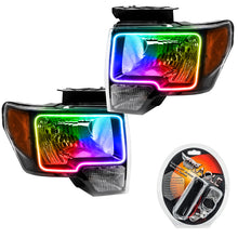Load image into Gallery viewer, Oracle 09-14 Ford F-150 LED HL - Black - ColorSHIFT
