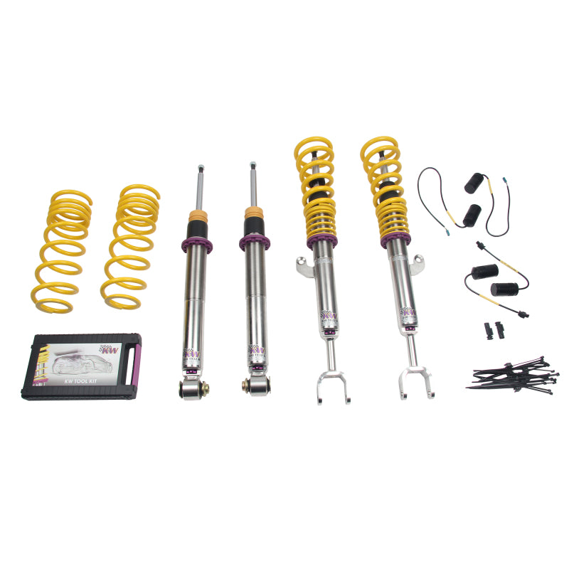 KW Coilover Kit V3 13+ BMW M5 F10 (5L) Sedan (inc EDC Delete Unit) - GTR Auto