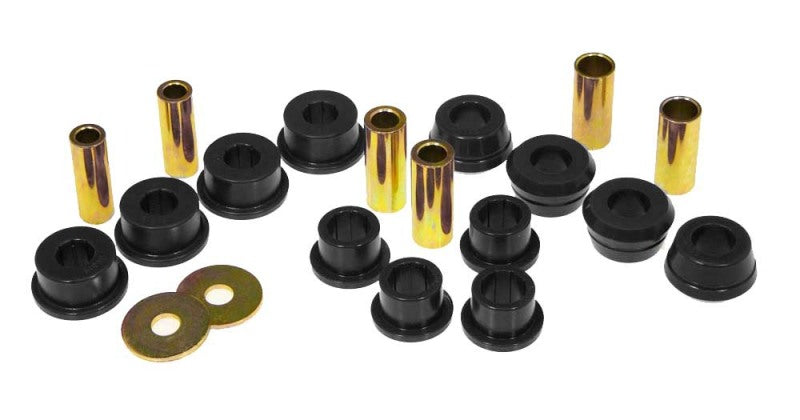 Prothane 91-95 Toyota MR2 Rear Control Arm Bushings (w/ Strut Rod Bushings) - Black 18-303-BL