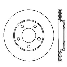 Load image into Gallery viewer, StopTech Power Slot 05-10 Mustang V6/4.0L / GT V8-4.6L Rear Left Slotted Rotor 126.61087SL