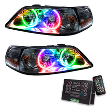 Load image into Gallery viewer, Oracle 05-11 Lincoln Town Car SMD HL (Non-HID) - ColorSHIFT w/ 2.0 Controller