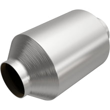 Load image into Gallery viewer, MagnaFlow Universal Catalytic Converter 2.50in C/C Spun Front OEM