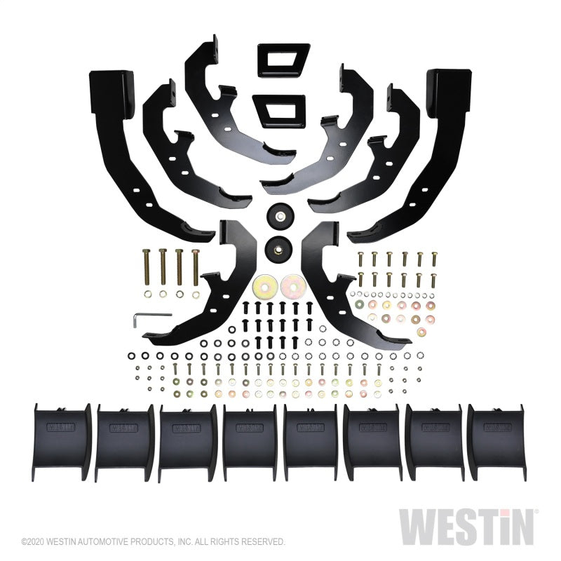 Westin 2020 Chevy Silverado 2500 Crew Cab (6.5ft Bed) PRO TRAXX Nerf Step Bars - Stainless Steel - GTR Auto