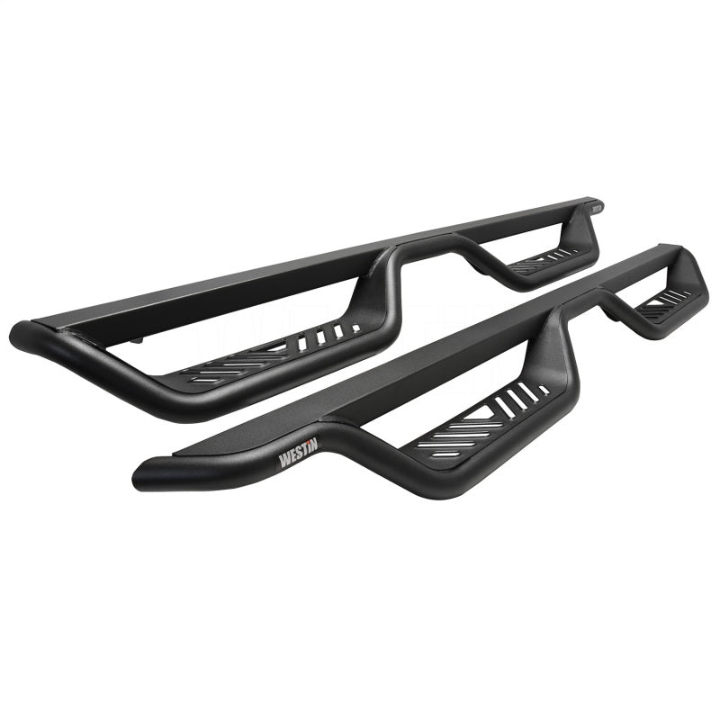 Westin 14-22 Toyota 4Runner (Excl. Limited & Nightshade) Outlaw Nerf Step Bars - Textured Black - GTR Auto