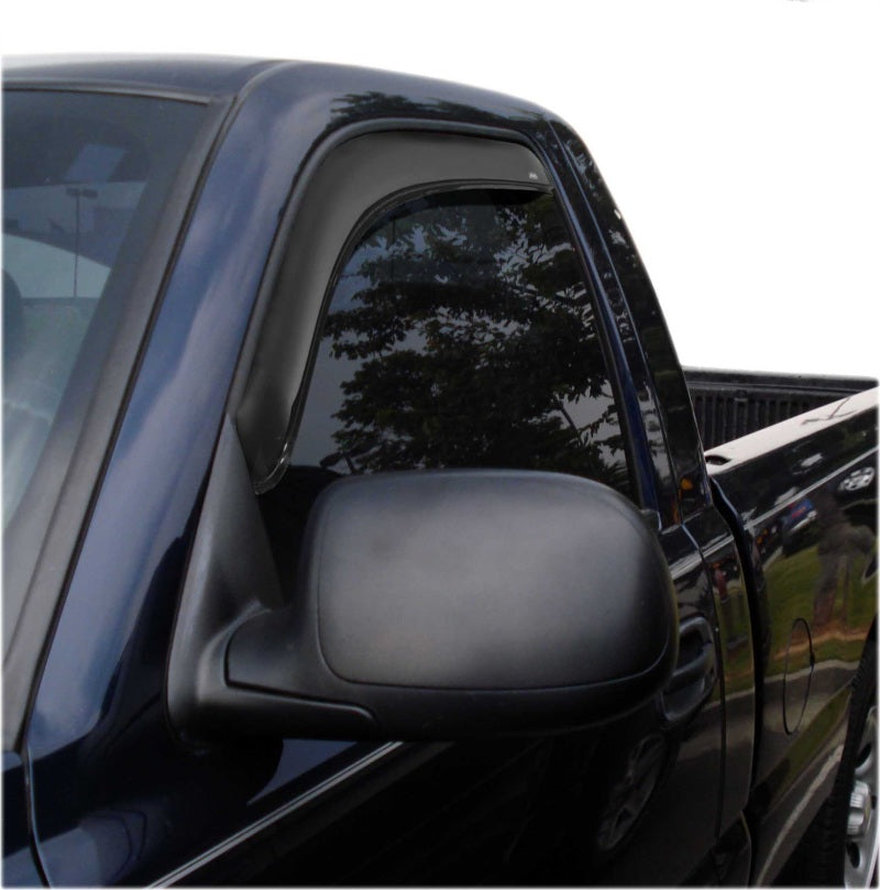 AVS 99-07 Chevy Silverado 1500 Standard Cab Ventvisor In-Channel Window Deflectors 2pc - Smoke - GTR Auto