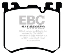 Load image into Gallery viewer, EBC 10-13 BMW X5M 4.4 Twin Turbo Redstuff Front Brake Pads - GTR Auto
