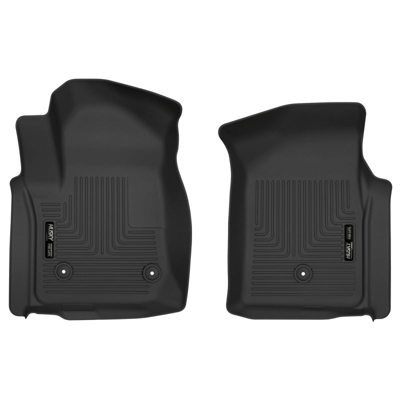 Husky Liners 19-21 GM Silverado/Sierra 1500/2500HD/3500HD X-Act Contour Front Floor Liners - GTR Auto