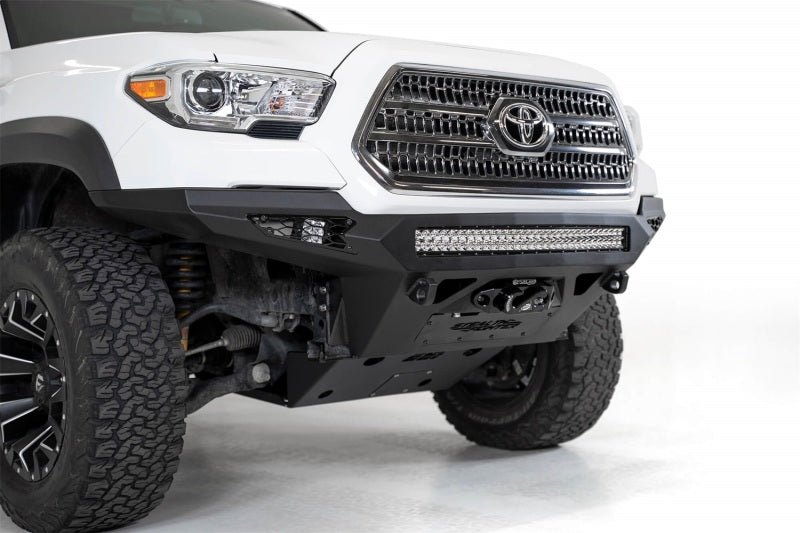 Addictive Desert Designs 16-19 Toyota Tacoma Stealth Fighter Front Bumper w/ Winch Mount - GTR Auto