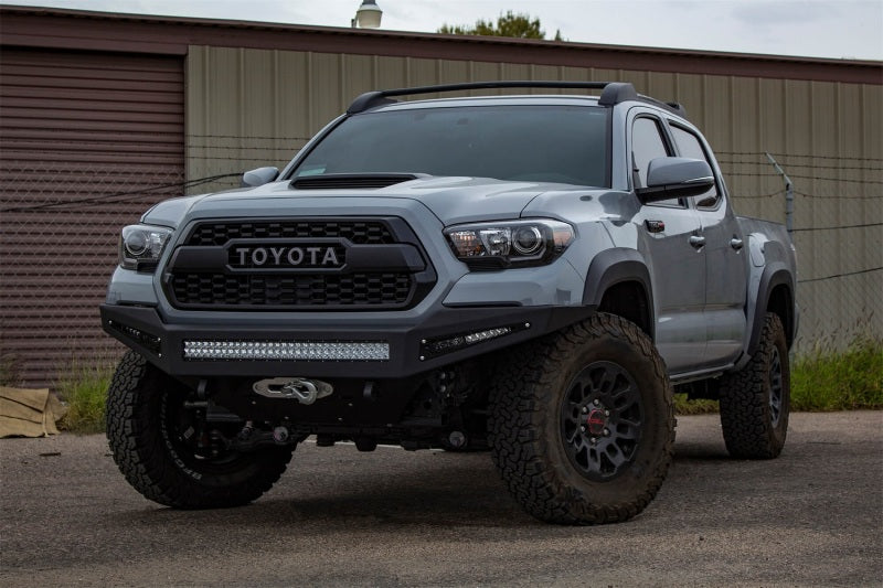 Addictive Desert Designs 16-18 Toyota Tacoma HoneyBadger Front Bumper - GTR Auto