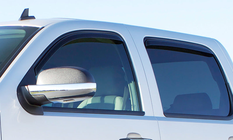 Lund 04-14 Ford F-150 SuperCab Ventvisor Elite Window Deflectors - Smoke (2 Pc.) - GTR Auto